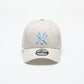 New Era Beige Blue 9FORTY Adjustable Cap