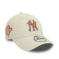 New Era NY Yankees 9Forty Beige cap