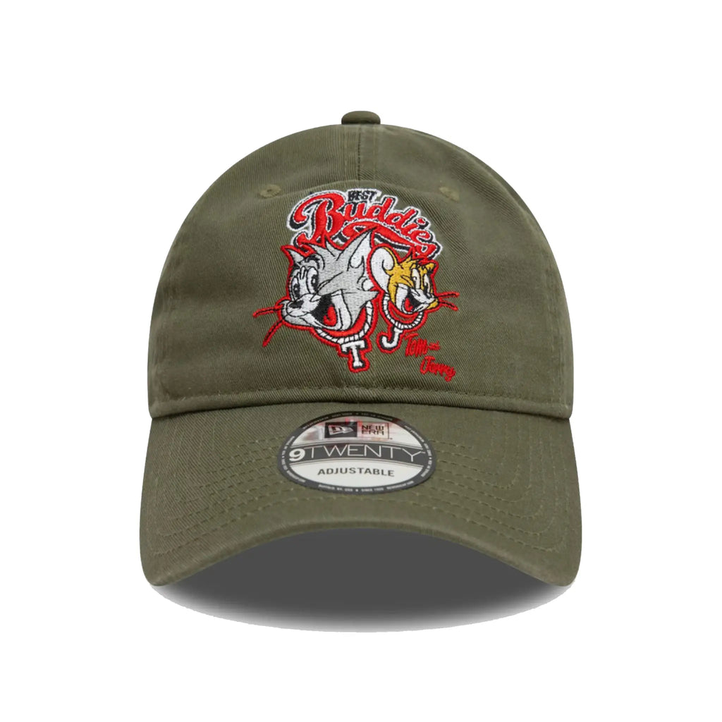 New Era Tom And Jerry 9Twenty Olive Green Cap