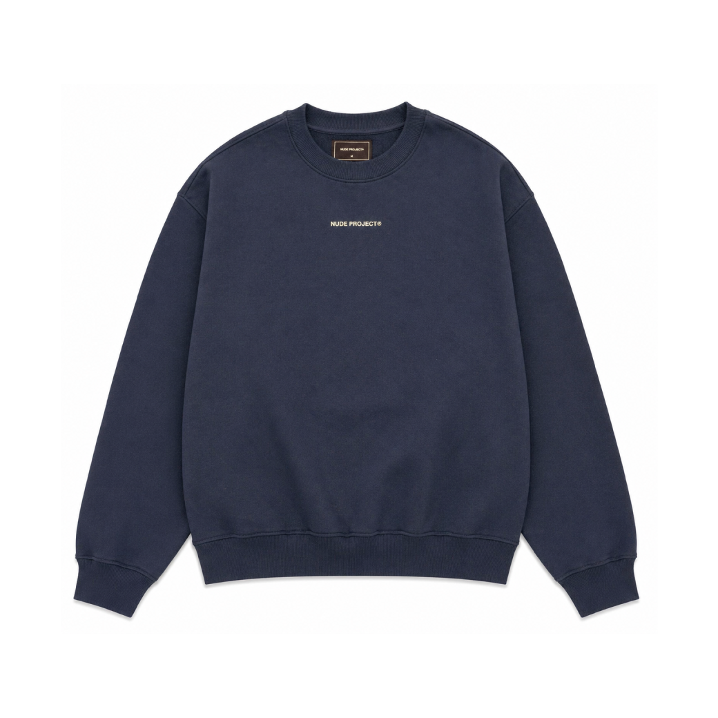 Nude Project By Artists For Artists Crewneck Navy