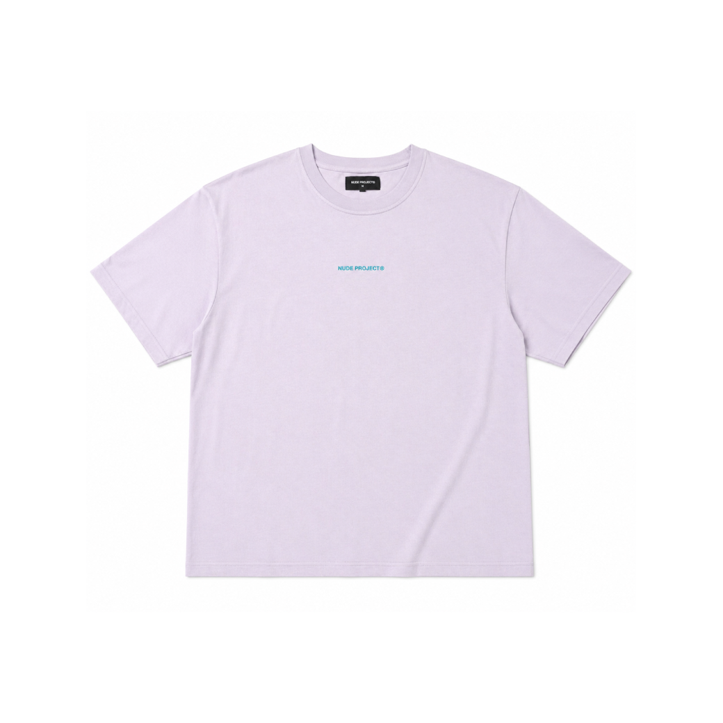 Nude Project Essential Logo T-Shirt Lavender