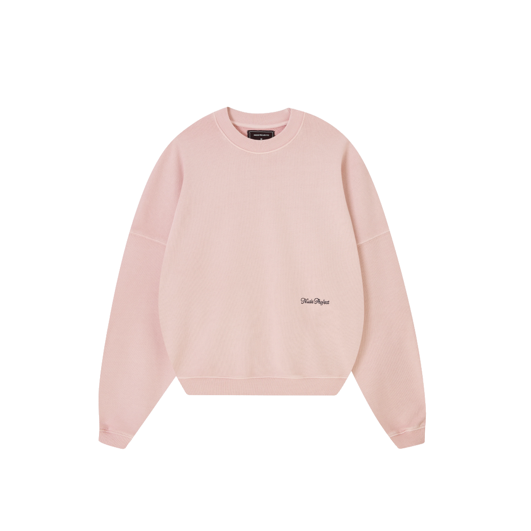 Nude Project Perfect Boxy Crewneck Pink