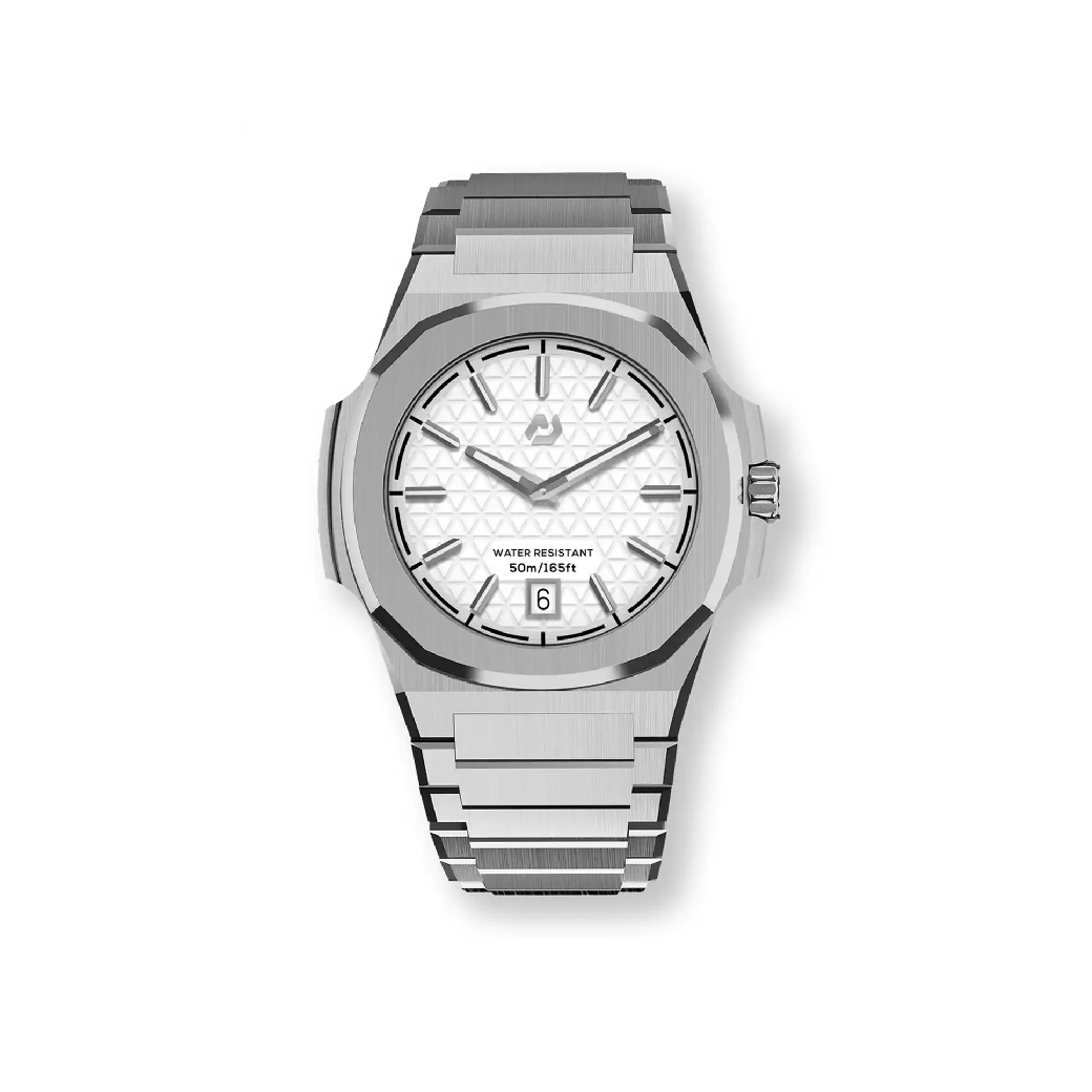 Nuncier MT Silver IN 40.5mm (WHT)