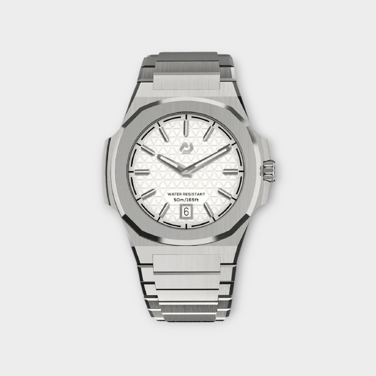 MT Silver IN 40.5mm (WHT), view 1