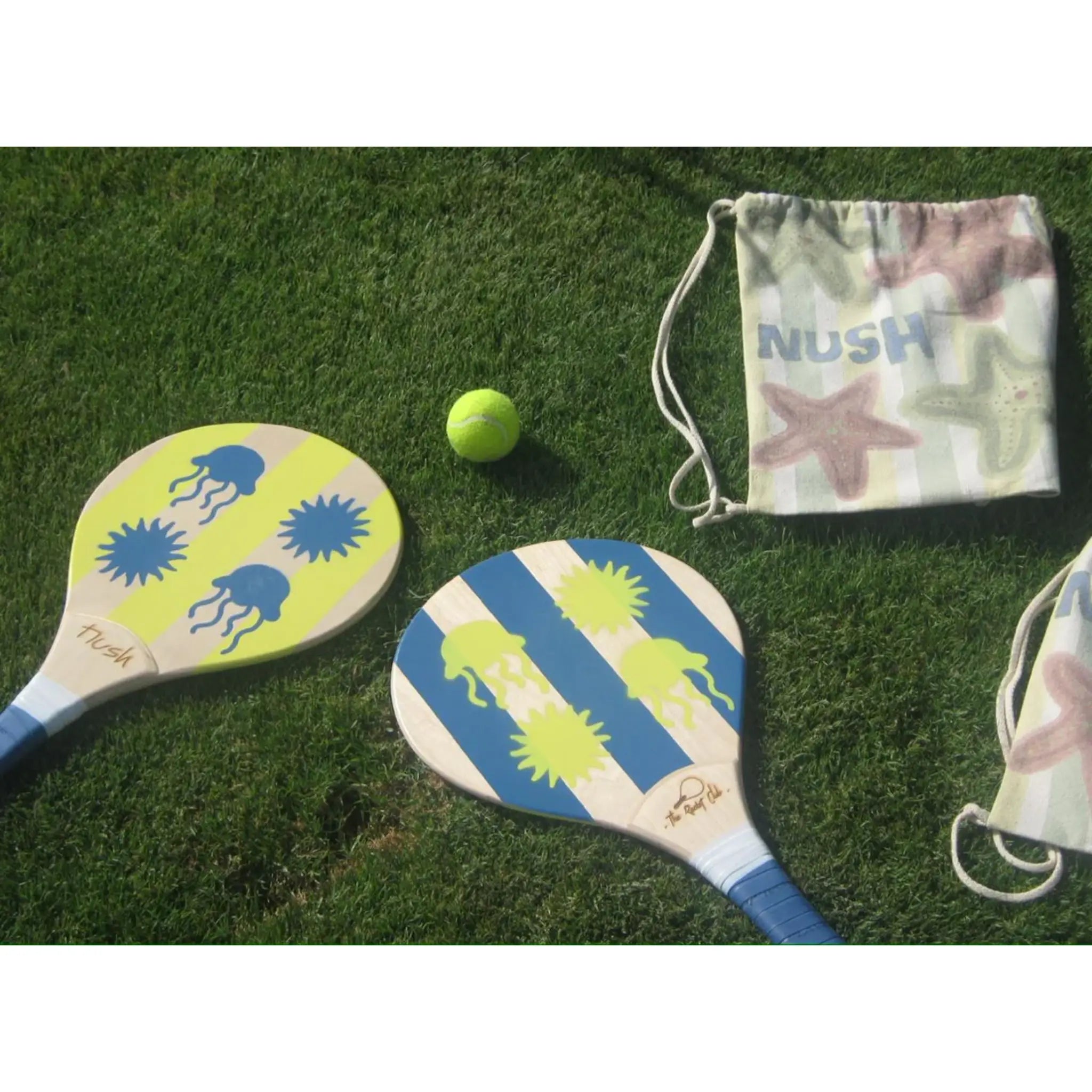 Nush Summer Rackets Blue / Yellow