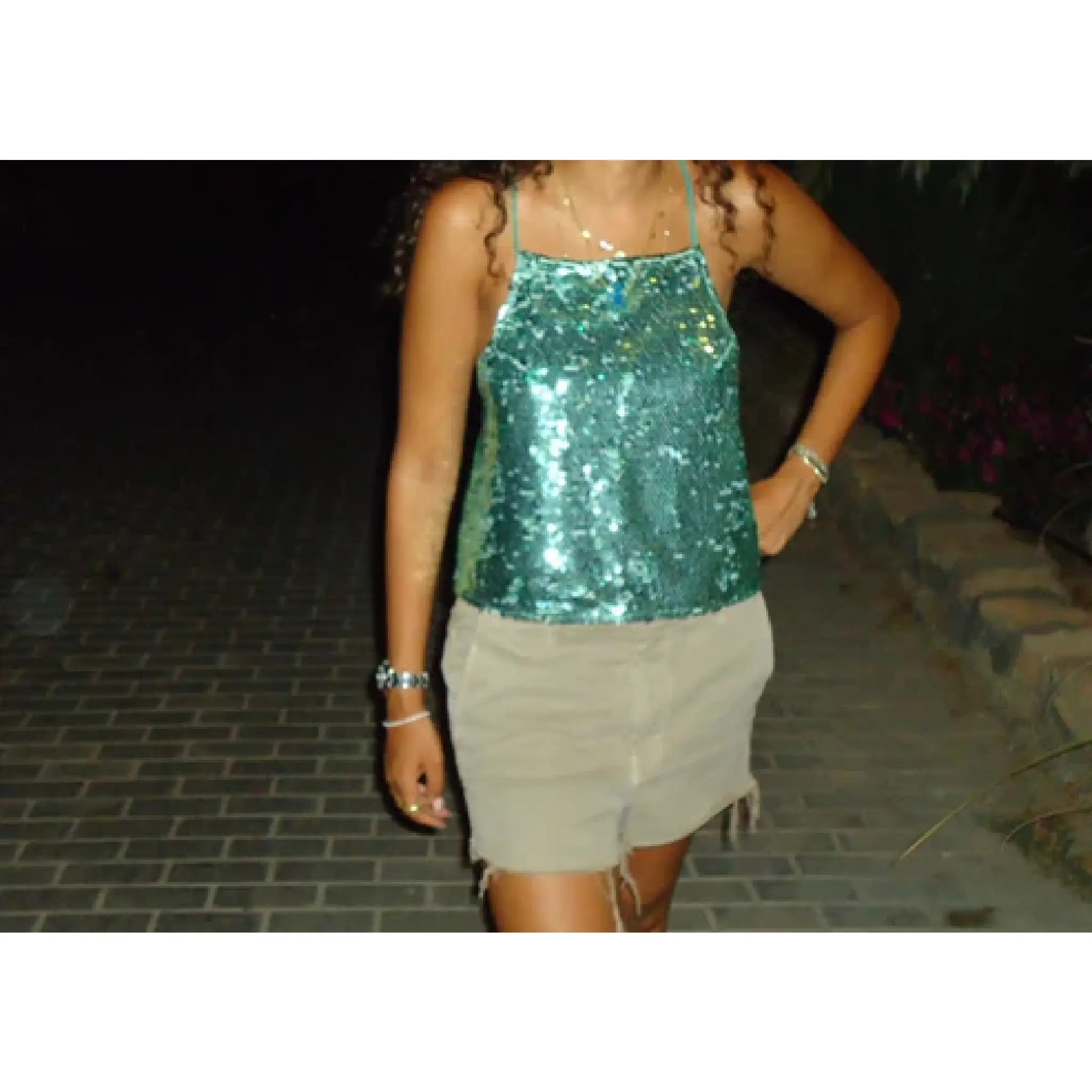 Nush The Jamie Top Turquoise