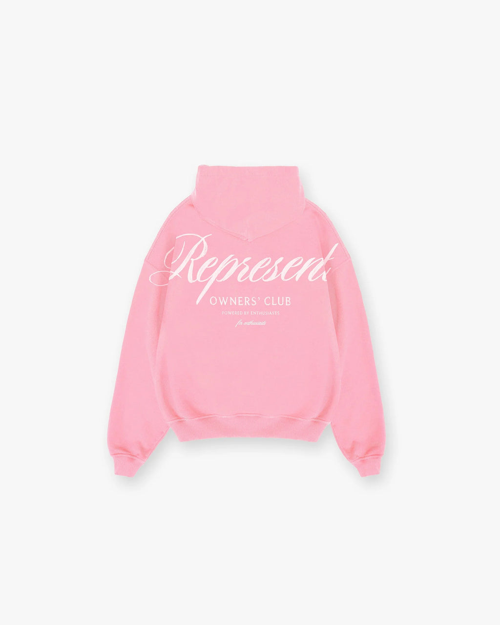 Represent Owners Club Script Pink Hoodie