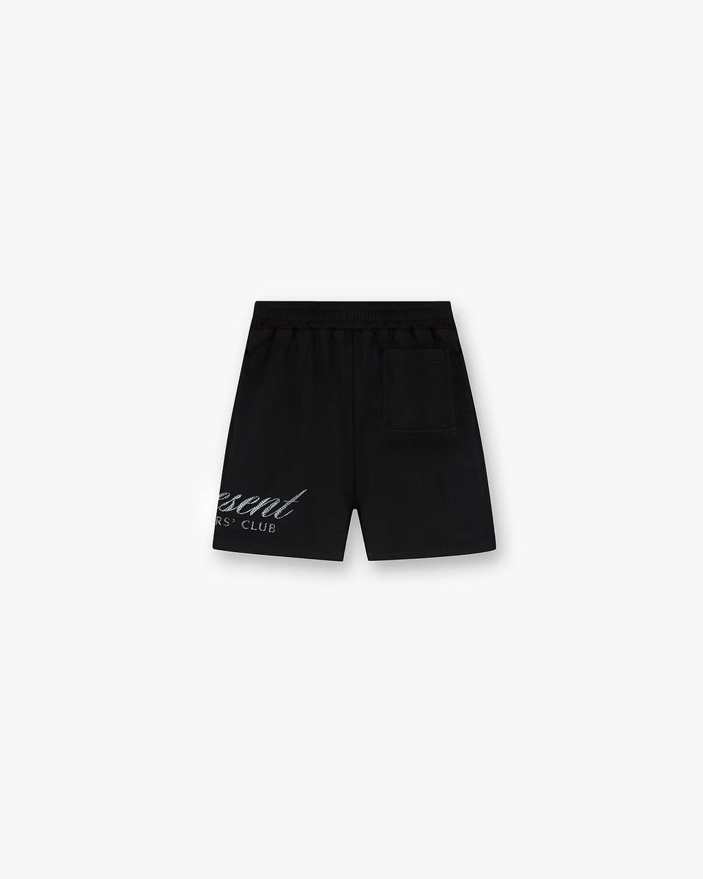 Represent Owners Club Script Black Mesh Shorts