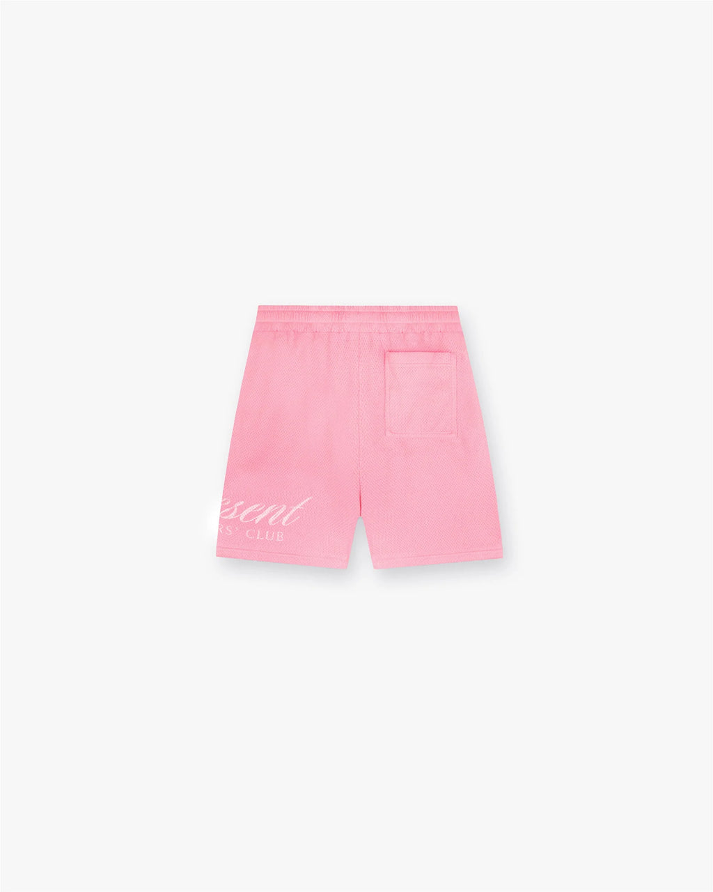 Represent Owners Club Pink Script Mesh Shorts
