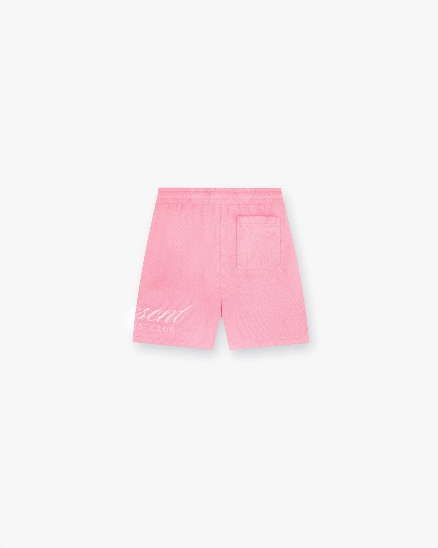 Represent Owners Club Script Mesh Shorts Pink