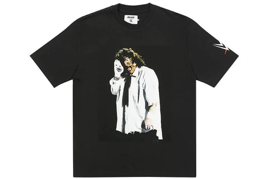 Palace x WWE Mankind Sock Black T-Shirt