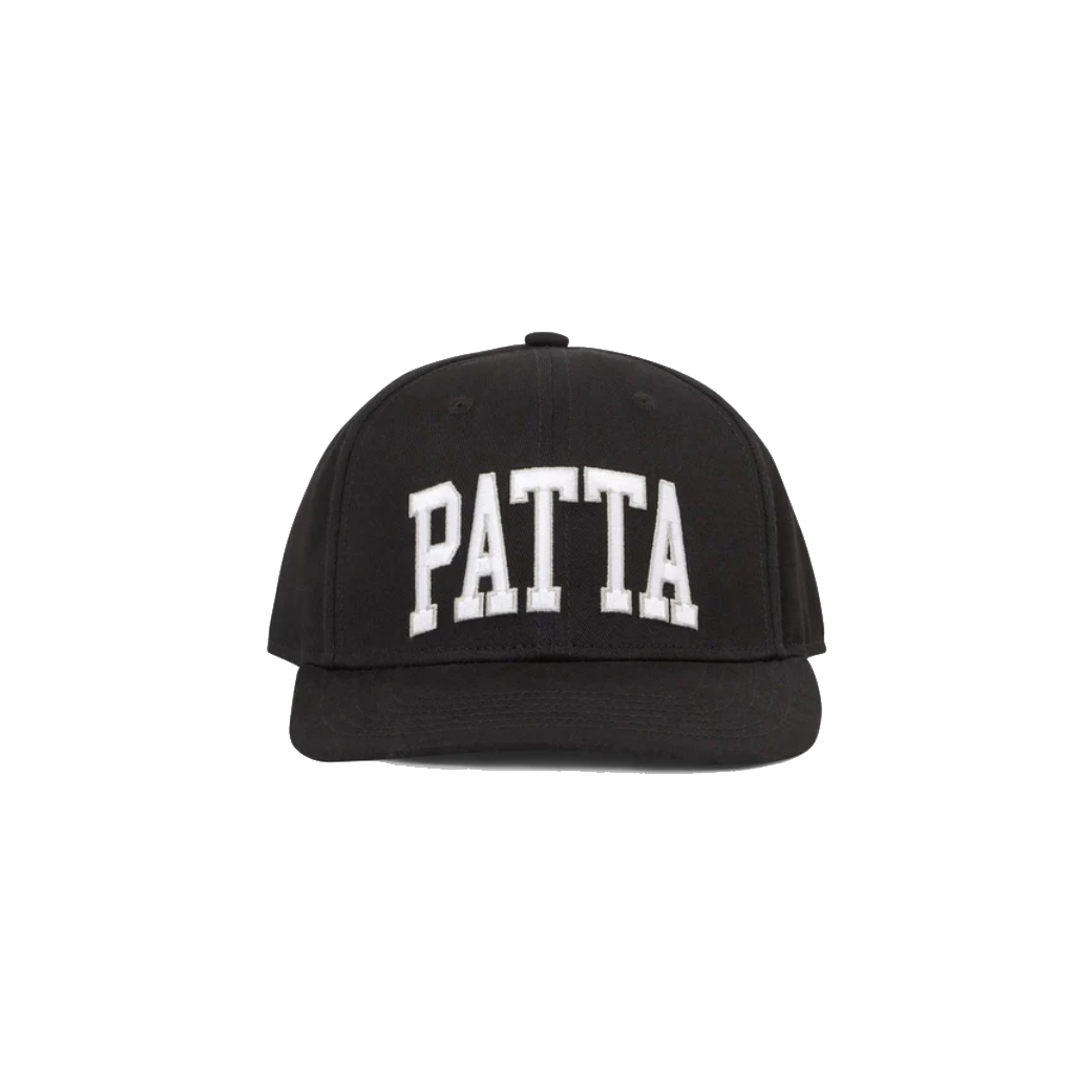 Patta Arc Logo Snapback Cap Black