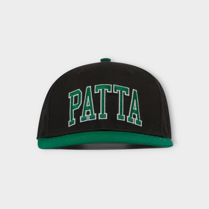 Patta Arc Logo Snapback Cap Green / Black