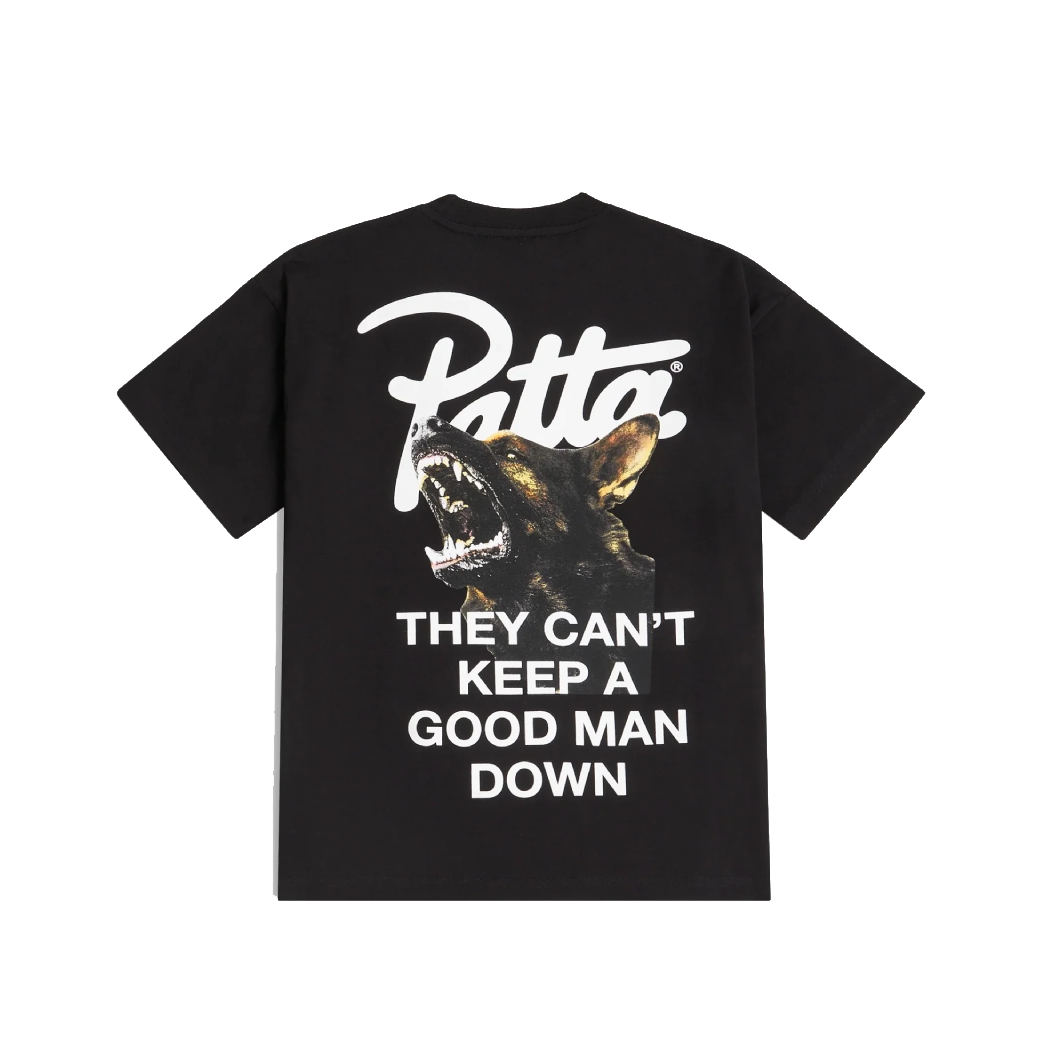 Patta Bark T-Shirt Black