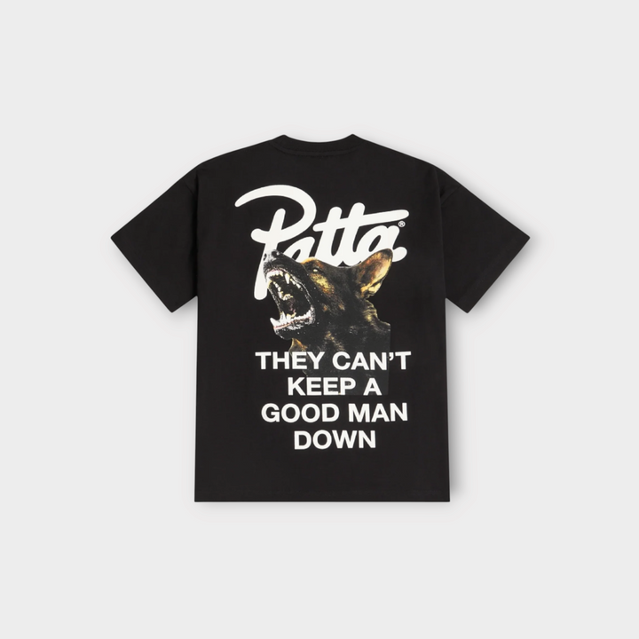 Patta Bark Tee Black
