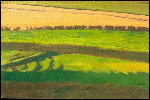 Bassam Nafadi 40 x 60 cm Oil on canvas