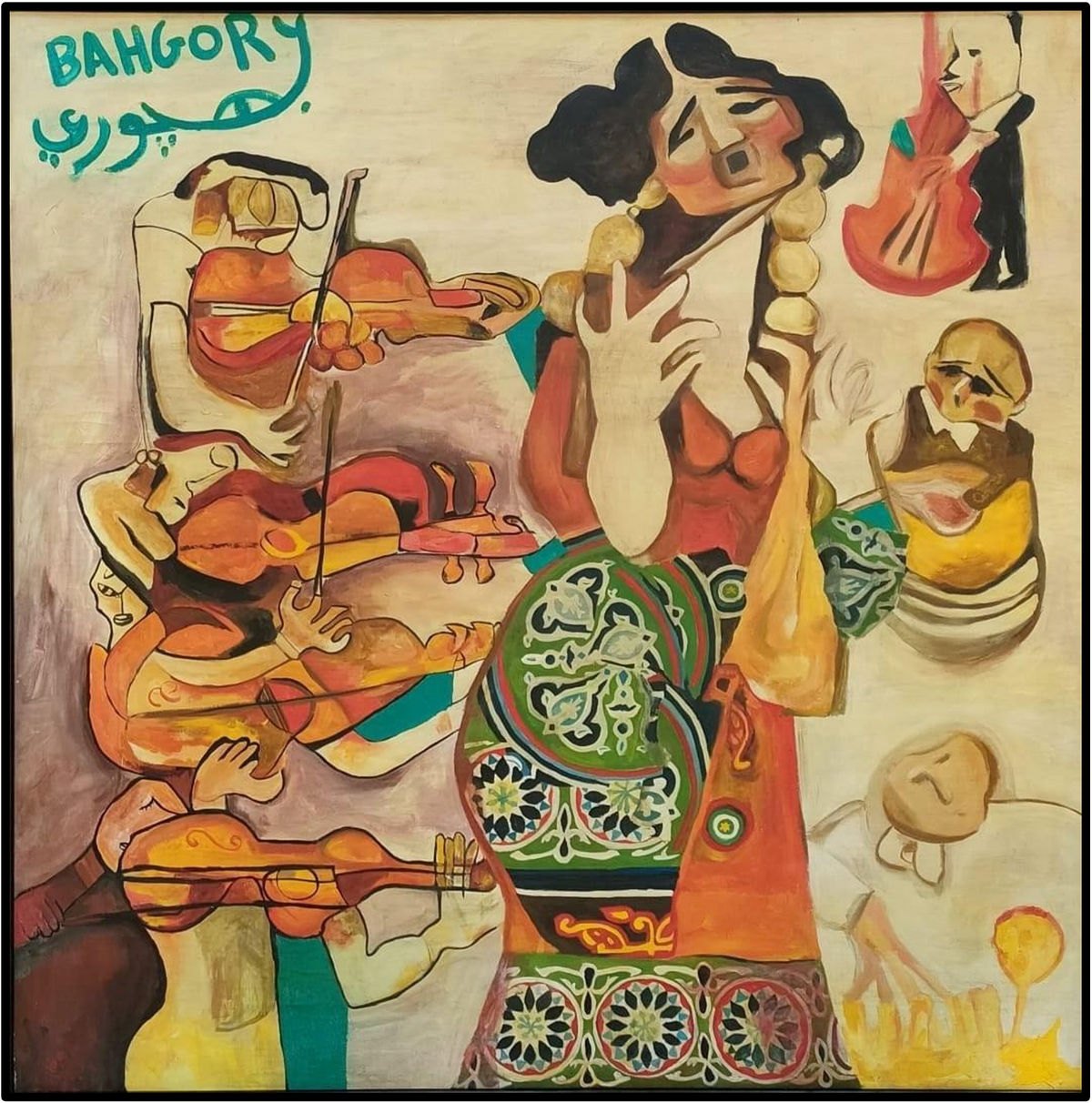 George Bahgoury 150 x 150 cm
Oil on canvas