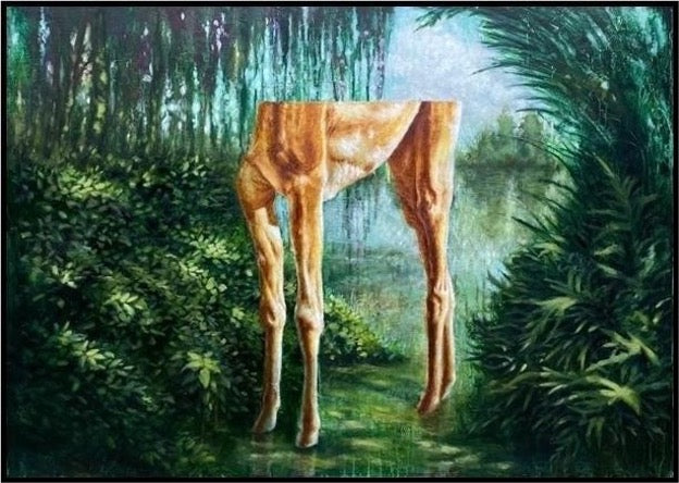 Mohamed Sabry Sayed 150 x 108 cm
Oil on canvas