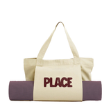 Place Yoga Cream Tote Bag