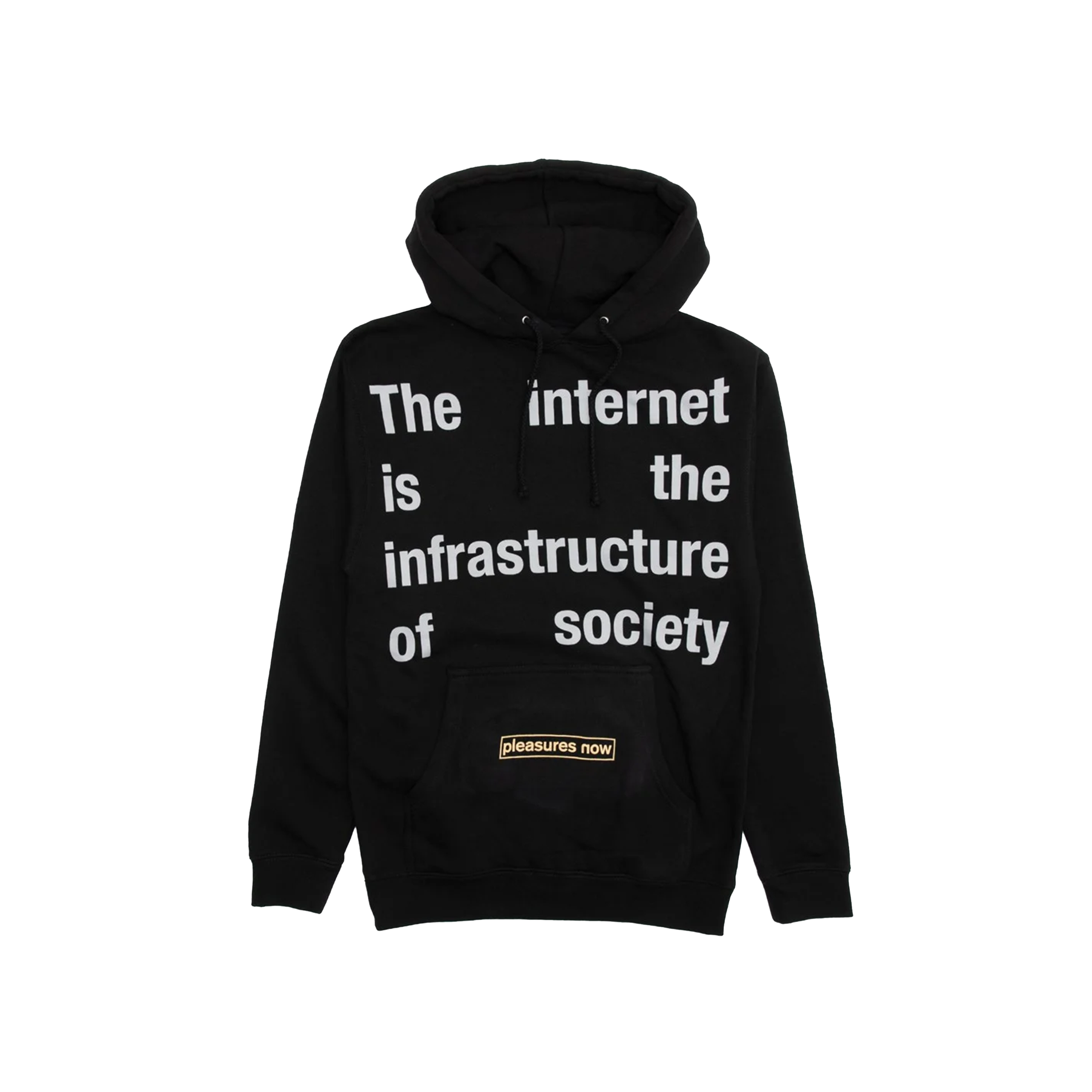 Pleasures Internet Black Hoodie