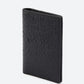 Les Benjamins Embossed Black Leather Pocket Organizer