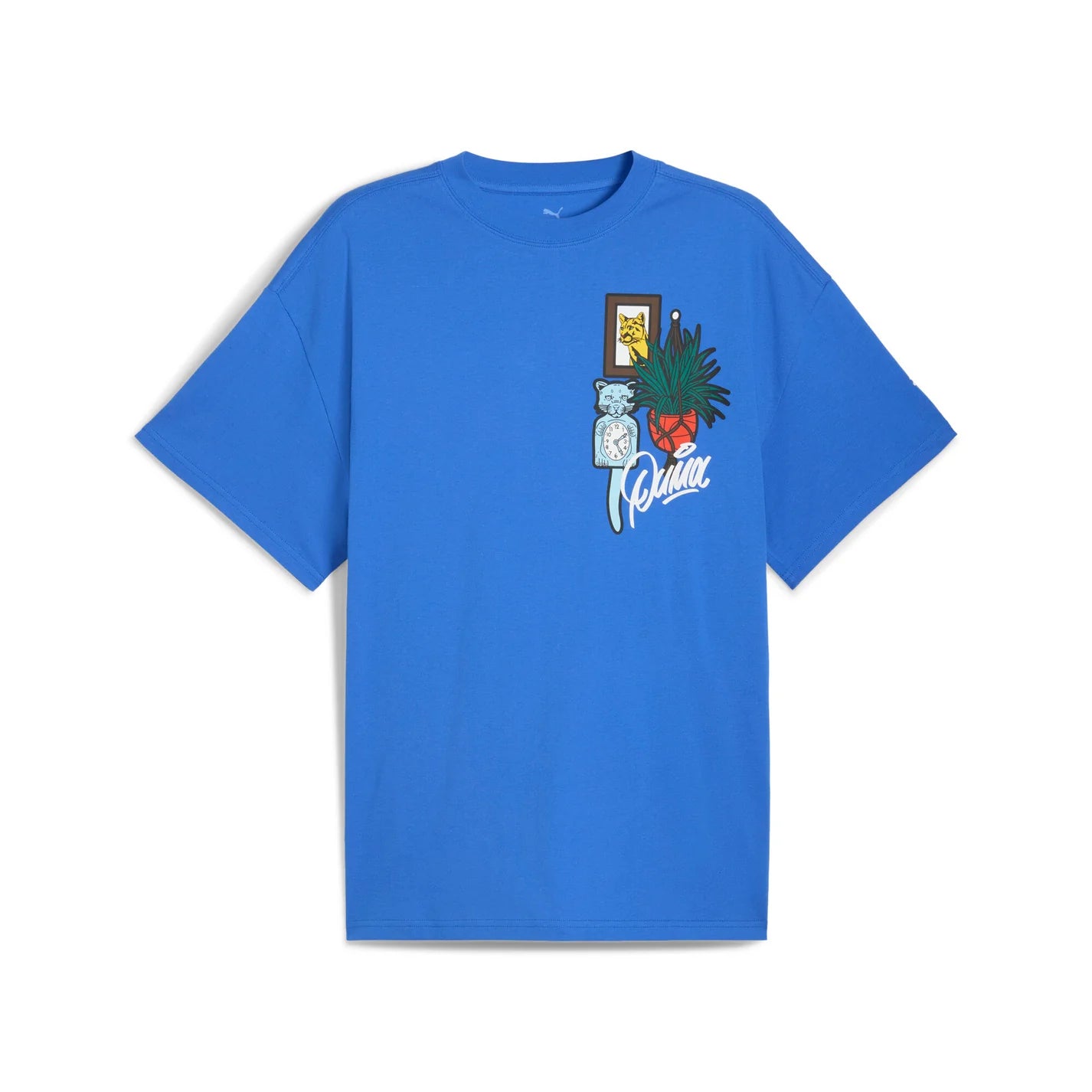 Puma Commissioner Dylan T-Shirt II Mountain Blue