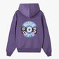 Nude Project Record Purple Hoodie