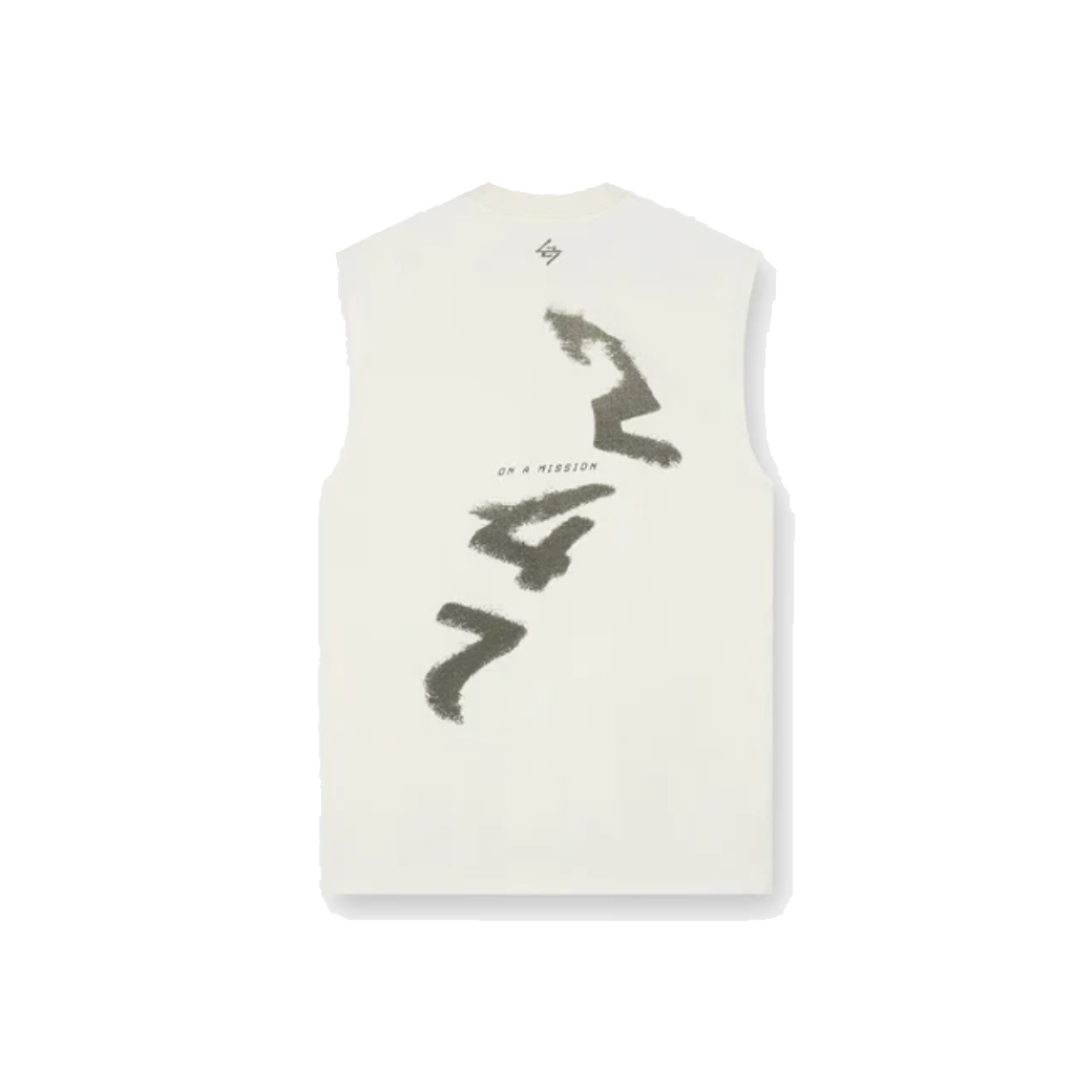 Represent 247 Motion Oversized Tank Flat White