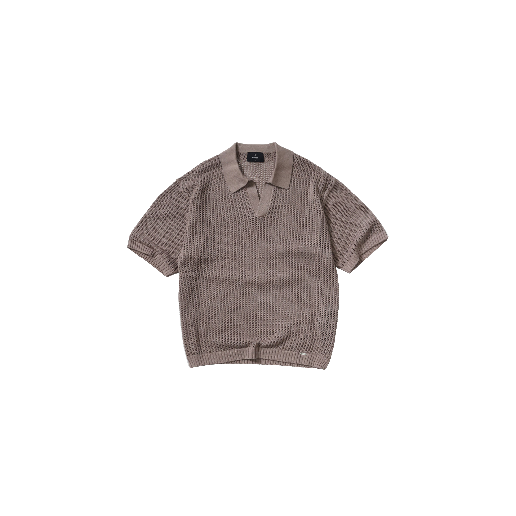 Represent Beverly Knit Polo Vintage Khaki