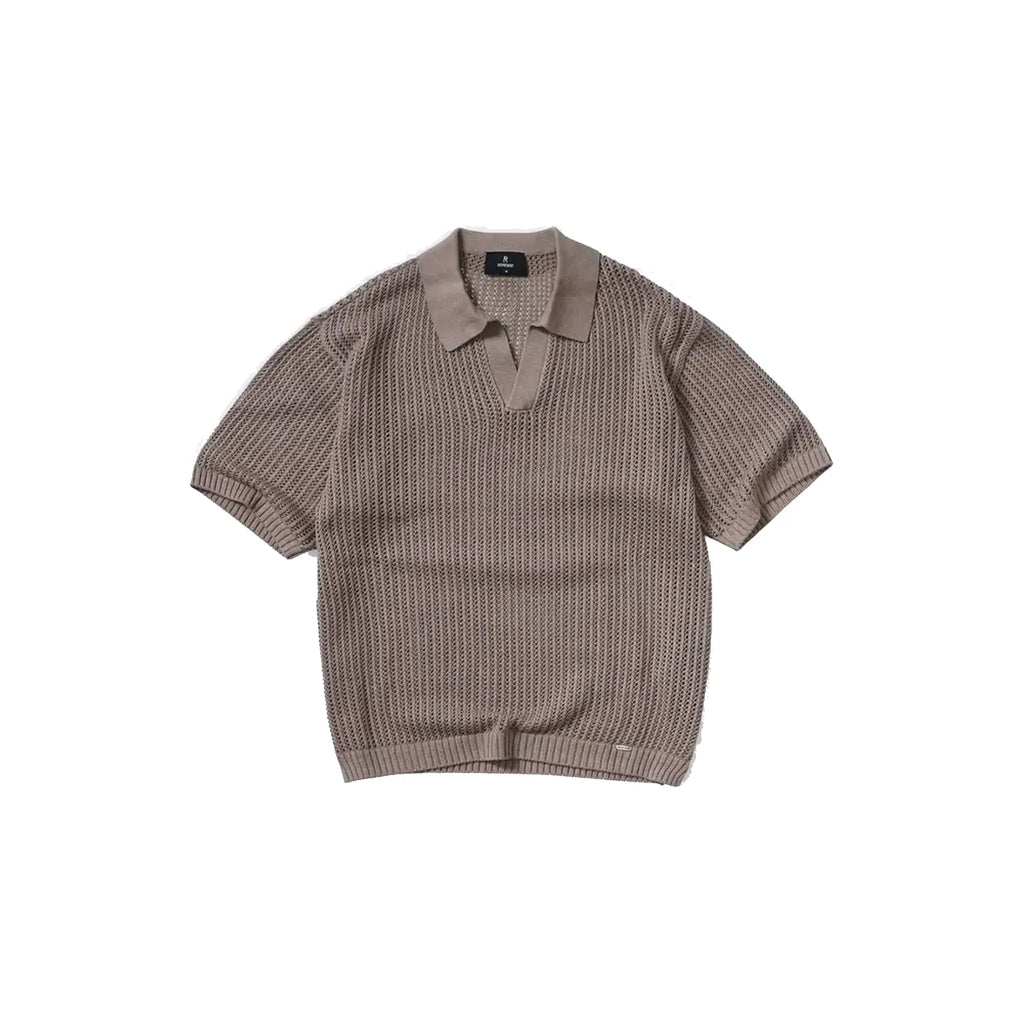 Represent Beverly Knit Polo Vintage Khaki