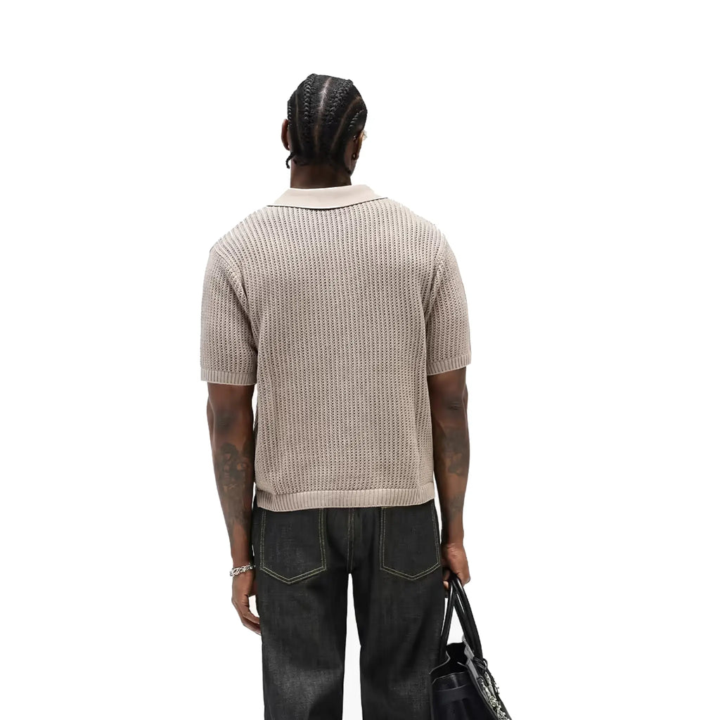 Represent Beverly Knit Polo Vintage Khaki