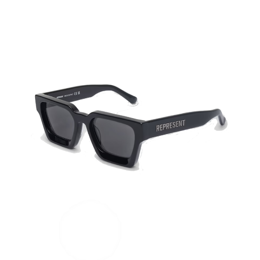 Represent California Sunglasses Jet Black / Black Lens