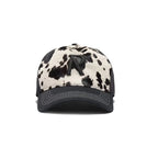 Represent Cow Hide Print Cap Flat White / Jet Black