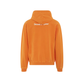 Represent Decade Of Speed Rib-Trimmed Orange Hoodie