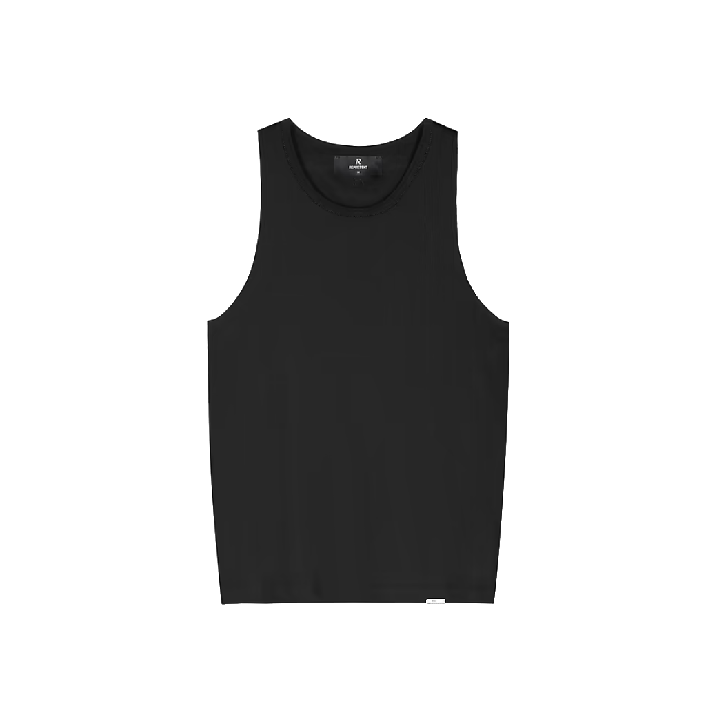 Represent Initial Rib Tank Black