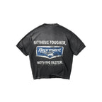 Represent Nothing Faster T-Shirt Stained Black