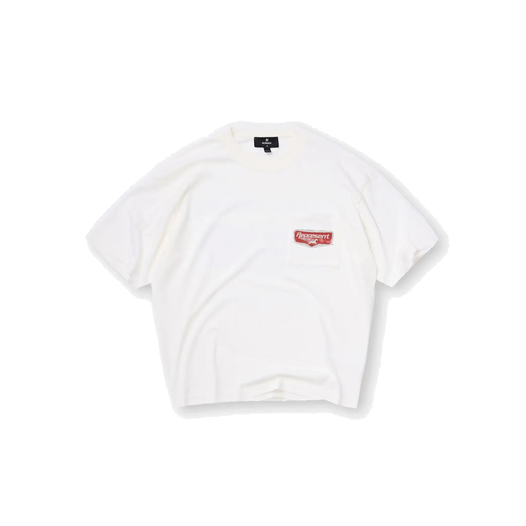 Represent Nothing Faster T-Shirt Flat White