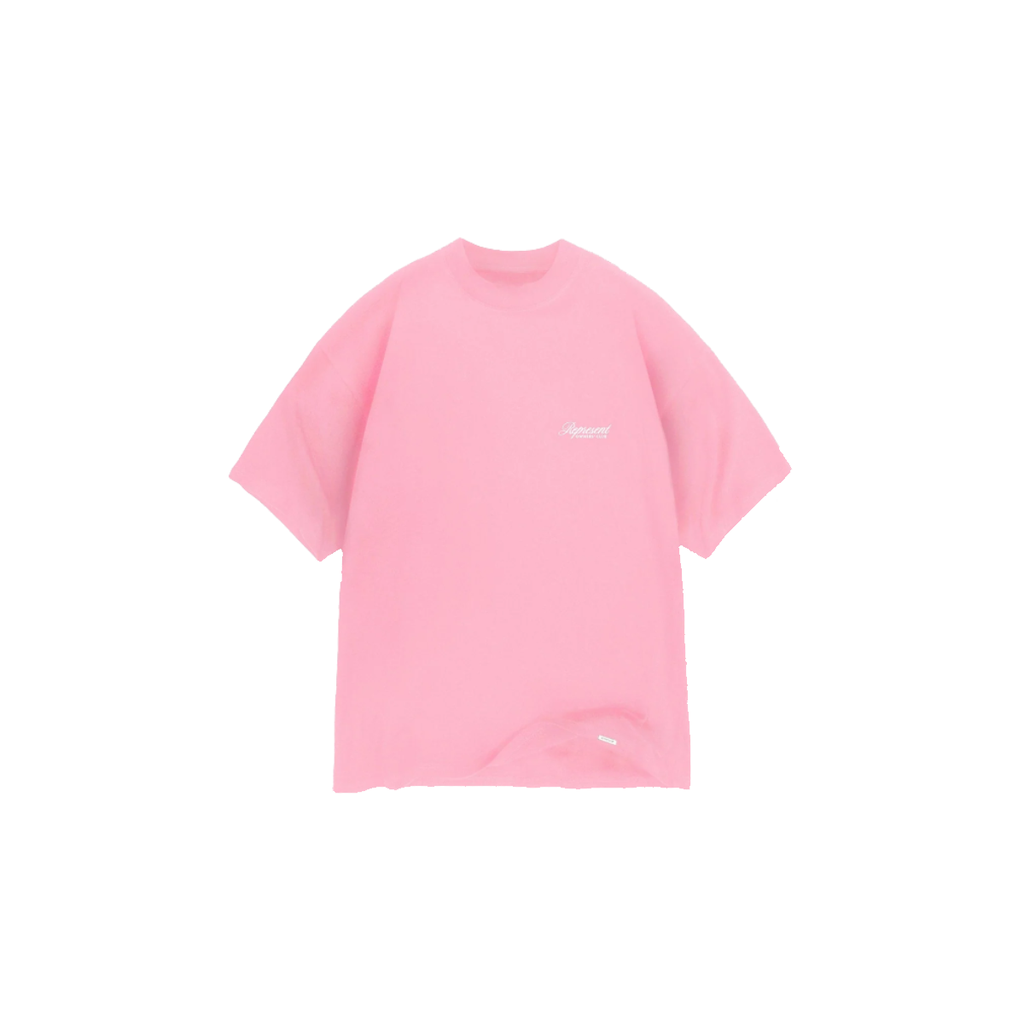 Represent Owners Club Script Pink T-Shirt