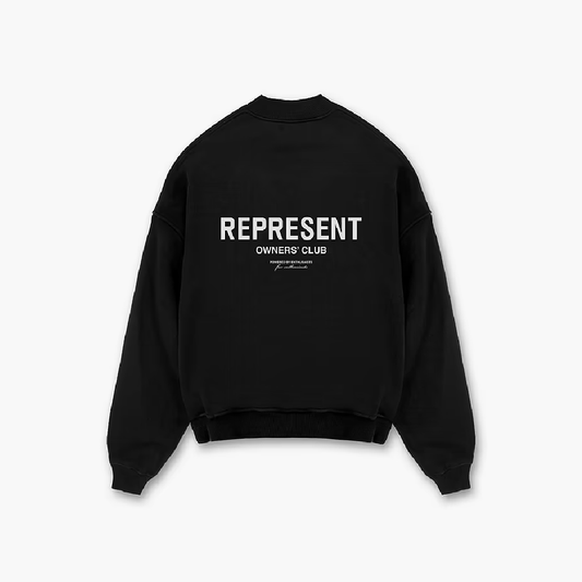 Represent Owners Club Black Sweater
