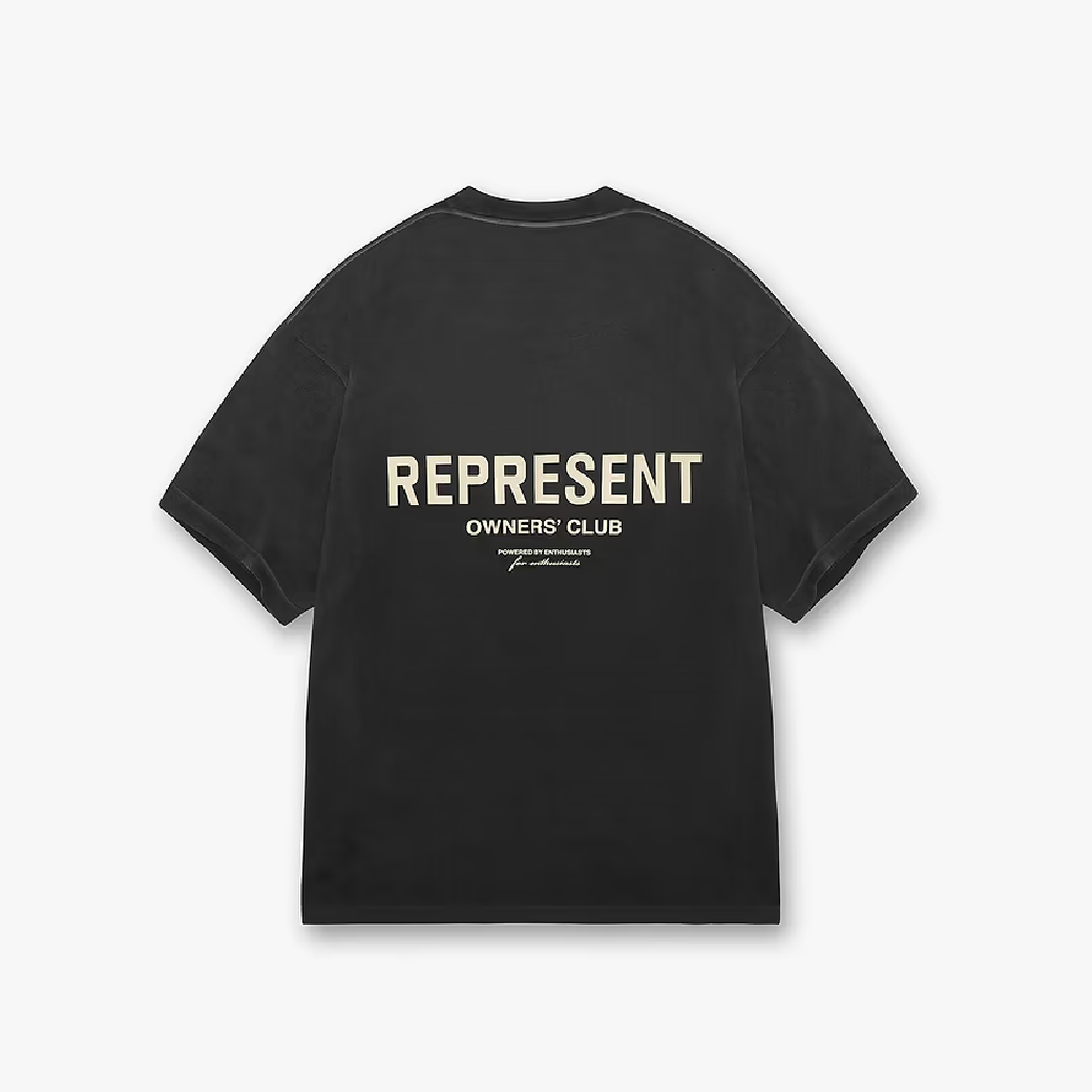 Represent Owners Club T-Shirt Aged Black