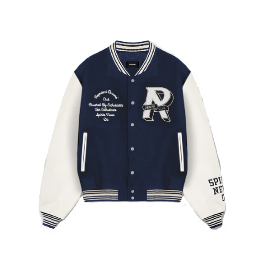 Represent Owners Club Varsity Jacket Midnight Navy