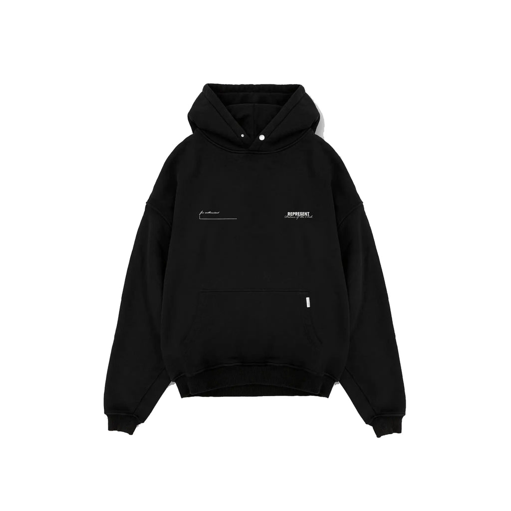 Represent Patron Of The Club Hoodie Black