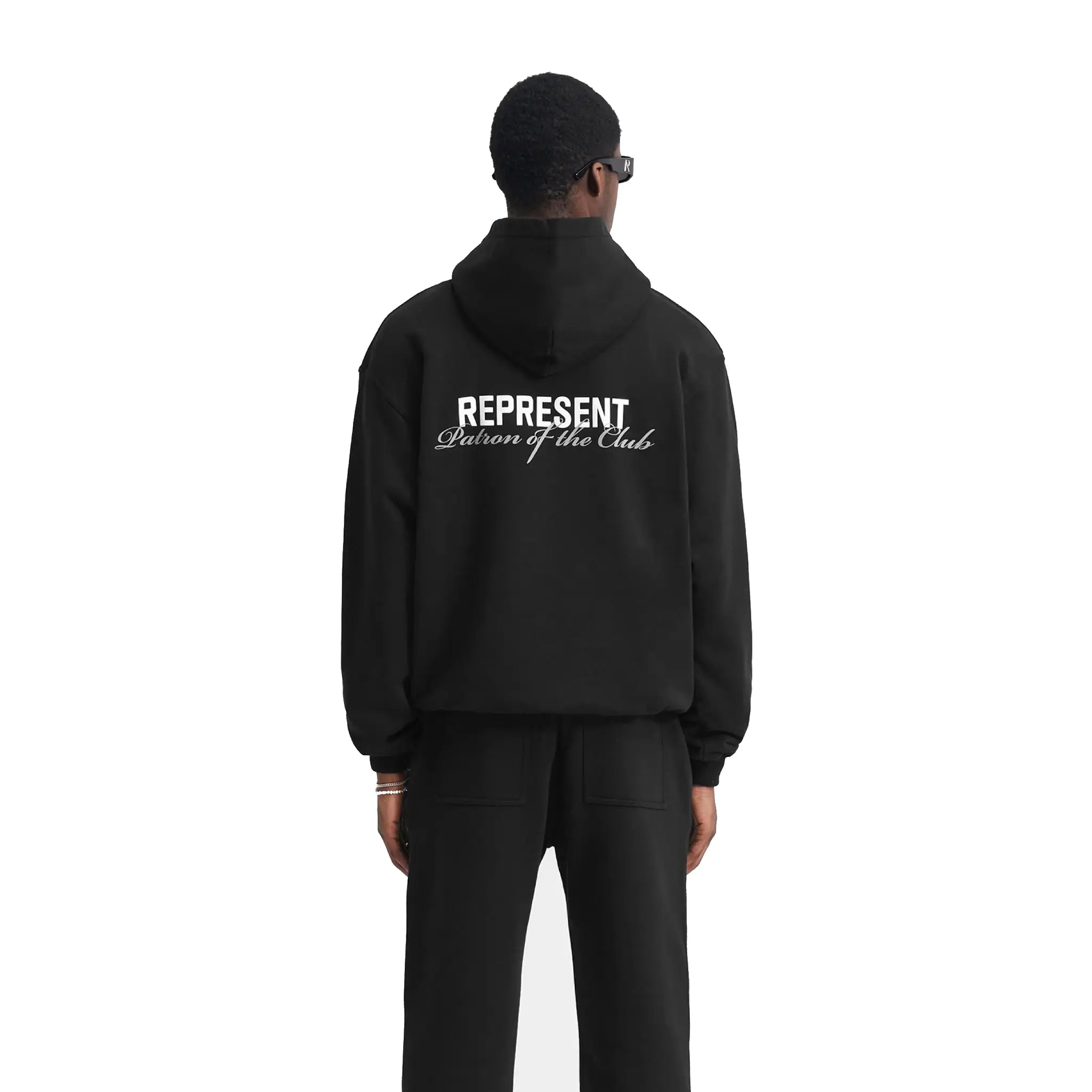 Represent Patron Of The Club Hoodie Black