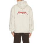 Represent Patron Of The Club Hoodie Cream Marl