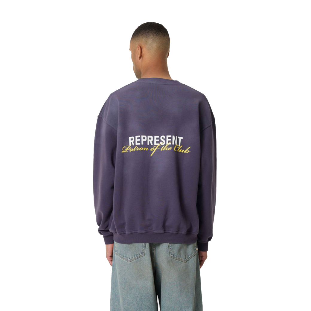 Represent Patron Of The Club Sweater Plum