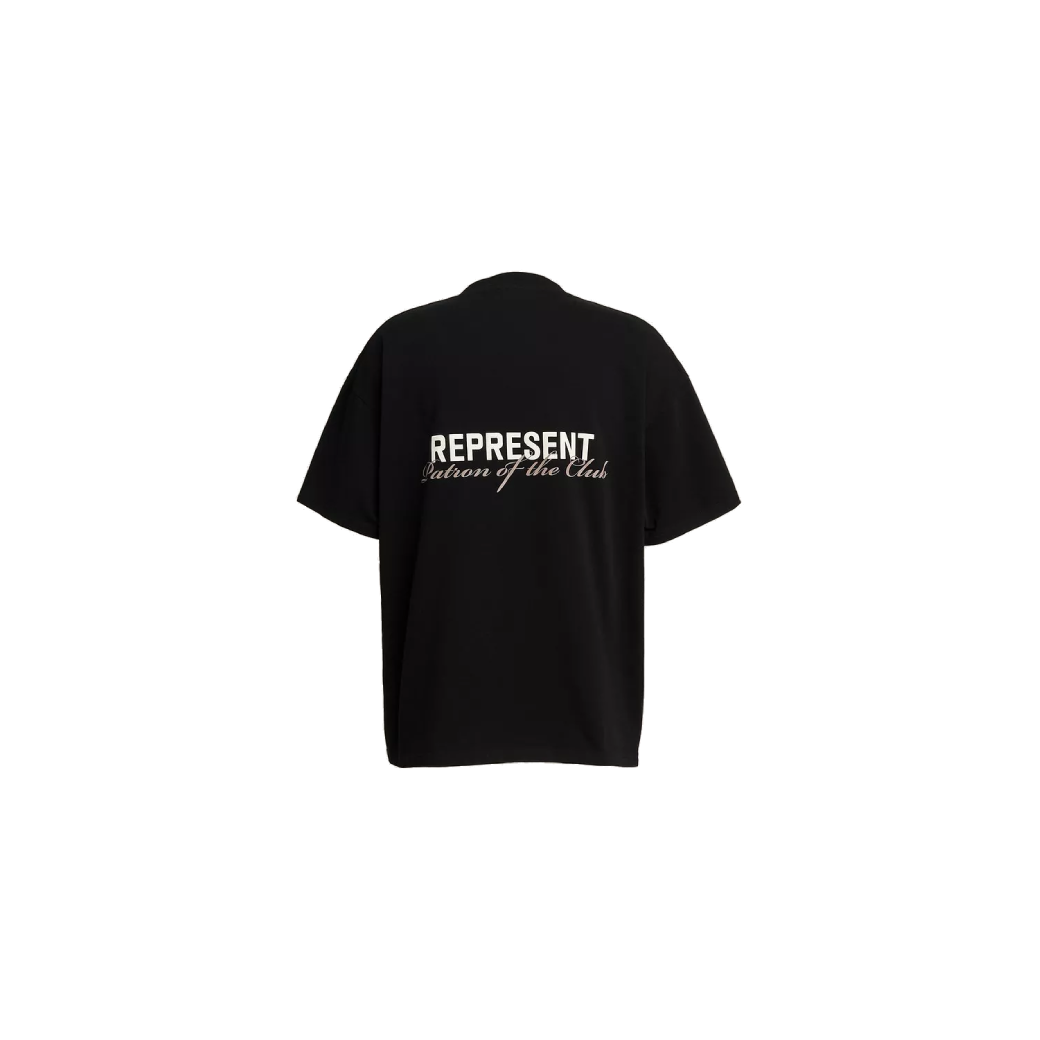 Represent Patron Of The Club T-Shirt Black