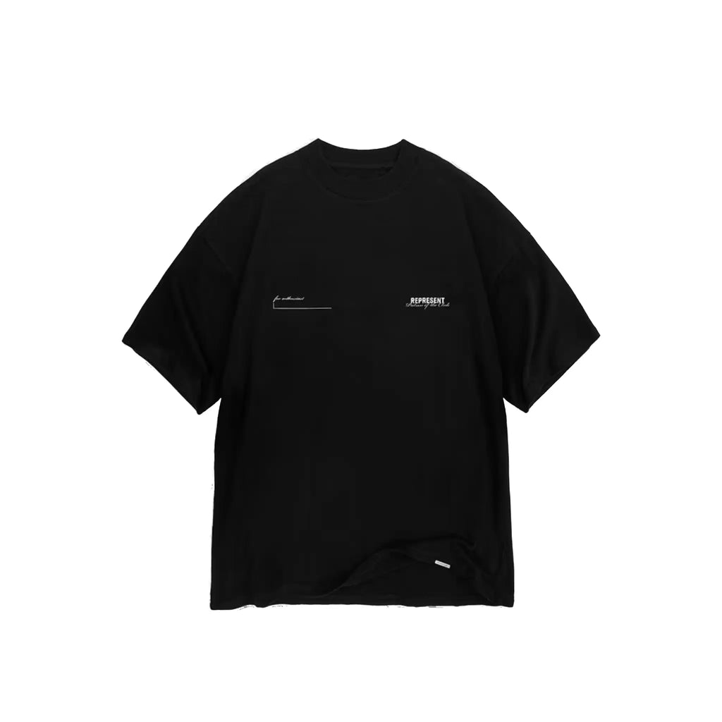Represent Patron Of The Club T-Shirt Black
