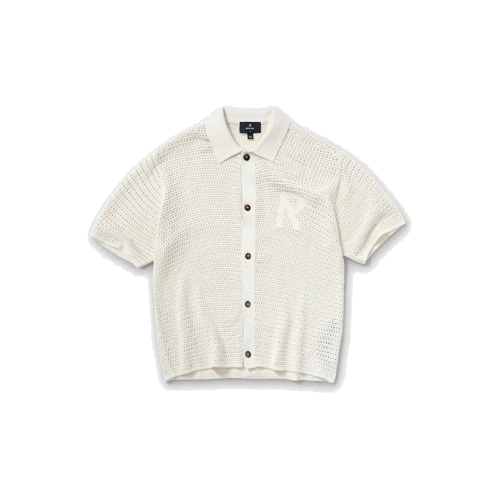 Represent Pico Knit Shirt Ecru