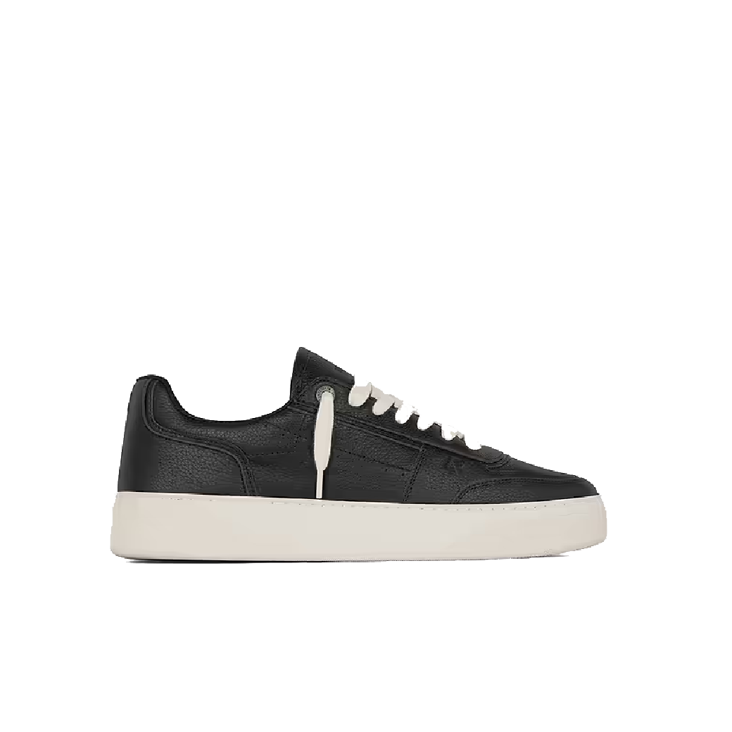 Represent Initial Leather Black Sneaker