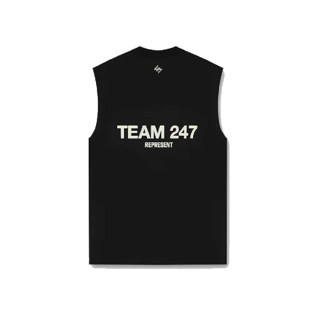 Represent Team 247 Oversized Tank Black